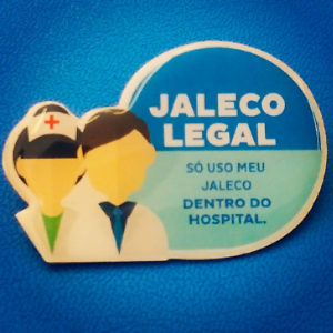 Pin Jaleco Legal
