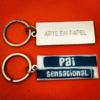 Chaveiro Arte em Papel | Produção para Eventos
